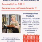 Romanze russe nell'epoca d'argento Victoria Lyamina mezzosoprano 8 Novembre 2026